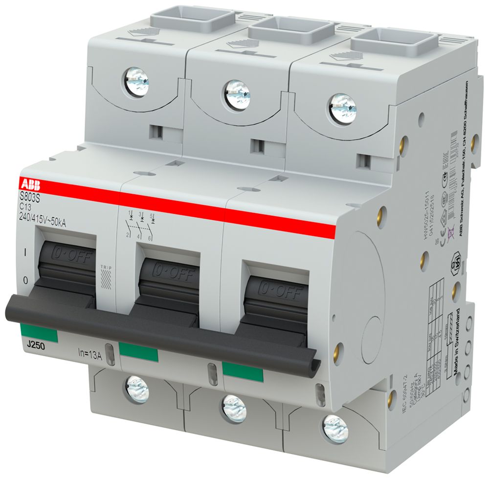 Leitungsschutzschalter ABB S803S-C 13A 50kA