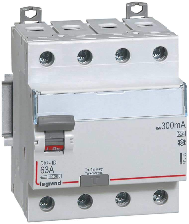 Interruttore differenziale Legrand DX3standard 4P 400V 25A 0.3A tipo A 4UM