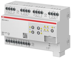 Attuatore per persiana AMD ABB JRA/S4.230.7.2 4-volte 6A/230VAC misura.tde ingr.