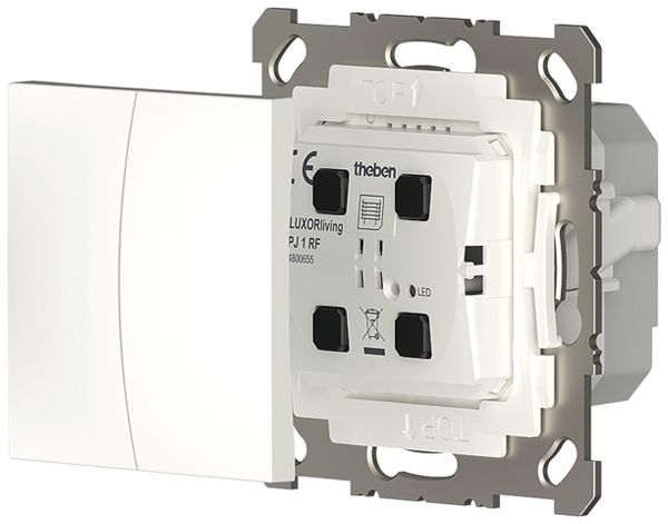 UP-Funktaster Theben LUXORliving PJ 1 RF mit Jalousieaktor