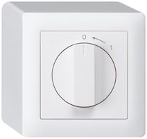 AP-Schwenktaster 0<-1/1L weiss kallysto mit Drehgriff