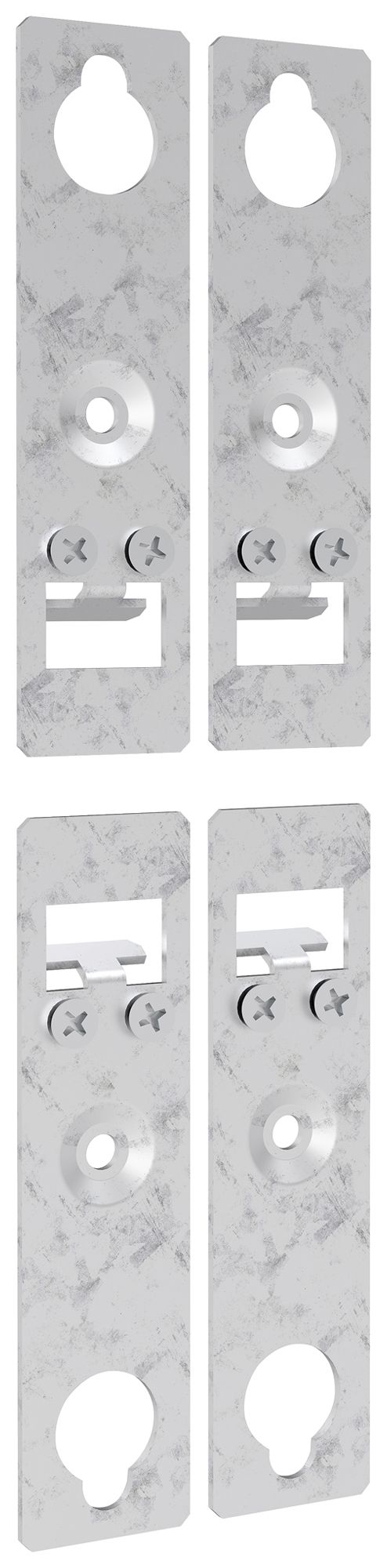 Pattes de fixation PrismaSeT XL pour boîtier 210mm 4 pièces