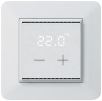 Thermostat d'ambiance KNX ENC KTR avec affichage LED blanc