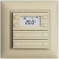 Pulsante RTH INC KNX 2×EDIZIOdue FMI vanille, con carta+LED RGB