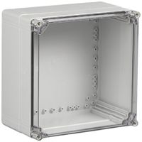 Apparategehäuse RW CUBO O 300×300×180mm OPCP transparent