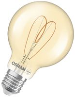 LED-Lampe Osram Vintage 1906 Heart E27 8W 806lm 822 DIM Ø80×123mm Gold