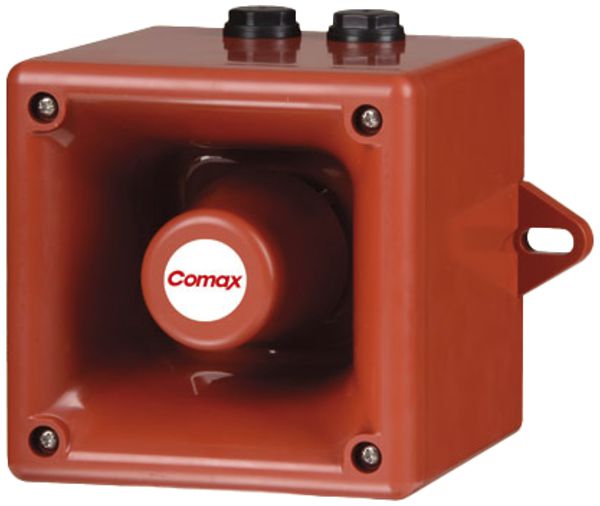 Avvisatore elettronico A105 32 toni 106 dB rosso IP66