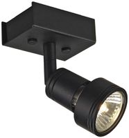 Deckenleuchte SLV PURI, GU10 50W mit Decoring IP20 schwarz