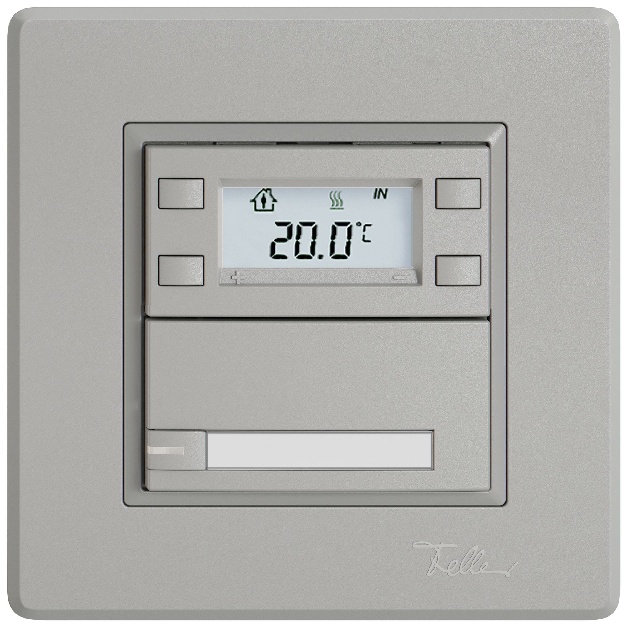 UP-RTH-Taster EDIZIO.liv SNAPFIX® m.RGB-LED Pap.1×Taste 1-Tbed.hgu