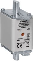 Fusible HPC Hager DIN00 500VAC 160A gG/gL avertisseur double antirouille