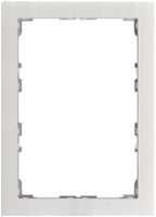 Abdeckrahmen EDIZIOdue prestige für KNX-Panel 7" marmor weiss