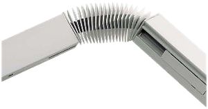 Raccord à équerre flexible Lytespan 3, blanc