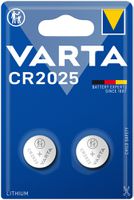 Knopfzelle Lithium VARTA Electronics CR2025 3V Blister à 2 Stück