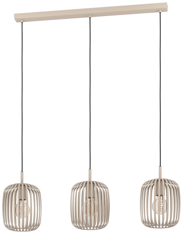Lampada sospesa Eglo ROMAZZINA E27 3×0…40W 900mm sabbia