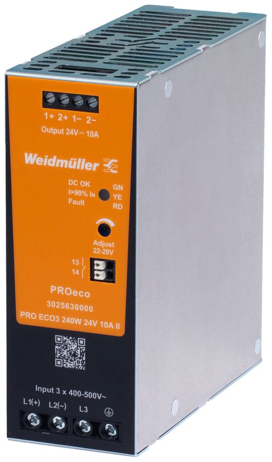 Schaltnetzgerät Weidmüller Connect Power PRO ECO3 240W 24V 10A