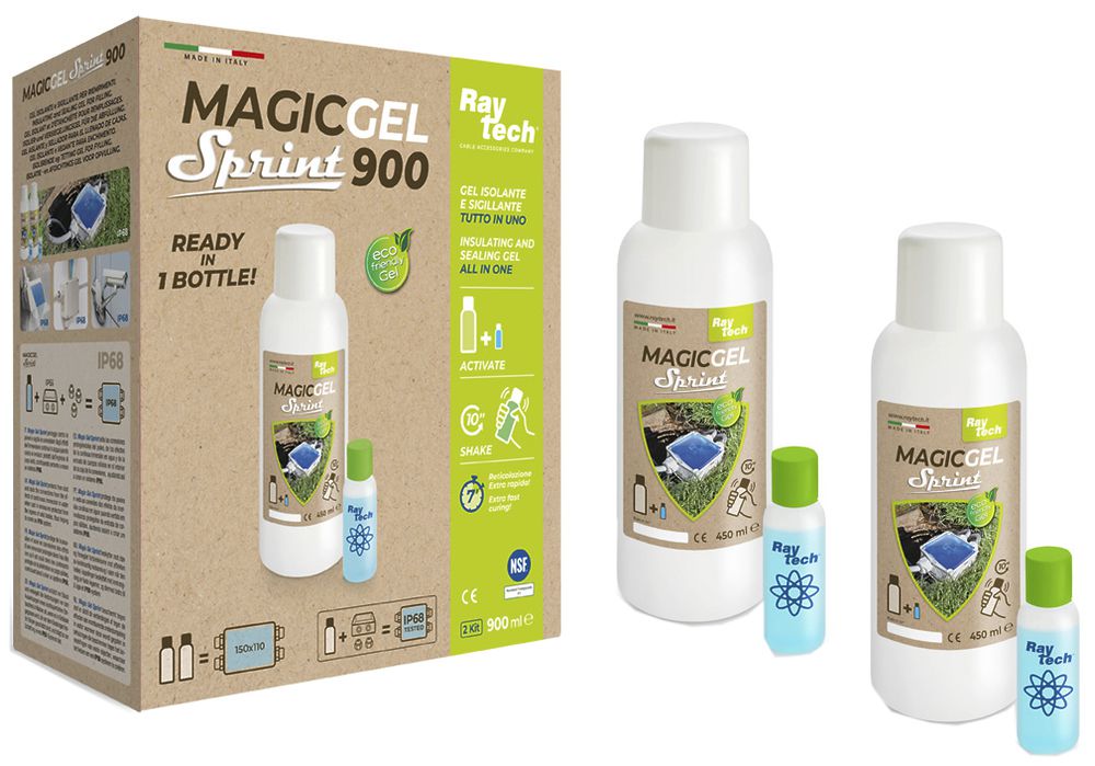 Zweikomponenten-Isoliermittel Raytech MAGIC GEL SPRINT 900