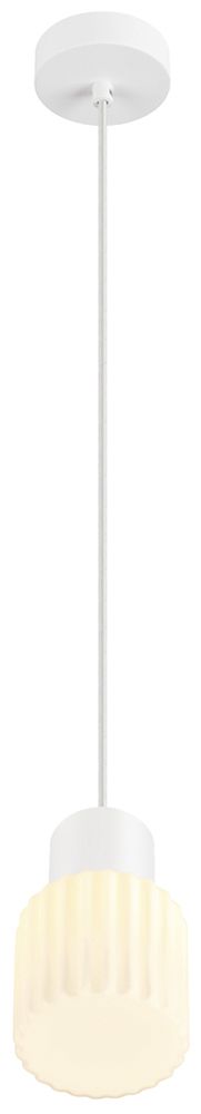 Pendelleuchte SLV VARYT E14 1×6W DIM Ø76×80mm weiss