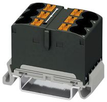 Verteilerblock PX PTFIX 6X10/S-NS35A BK
