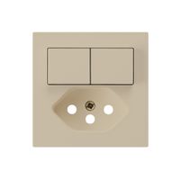 Frontset kallysto 60×60 beige mit Kinderschutz für Kleinkombi S1/T13