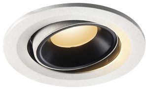 Downlight LED INC SLV NUMINOS MOVE S, 8.6W 250mA 670lm 2700K 20° bc/no