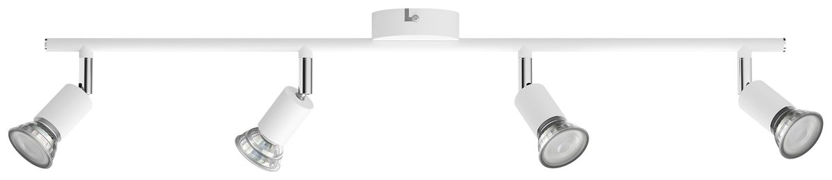 Spot Philips Limbali GU10 4×50W 694×130mm weiss