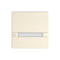 Poussoir 1/1 EDIZIO.liv SNAPFIX® p.KNX&UNI a.LED a.étiquette comm.2touch.cr