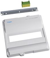 Ausbaupaket Hager volta ohne Rahmen/Tür 1-reihig