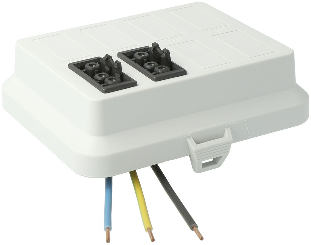 Parte frontale AGRO, in: 3P H07V-U, out: 2×3P ne L1, Wieland