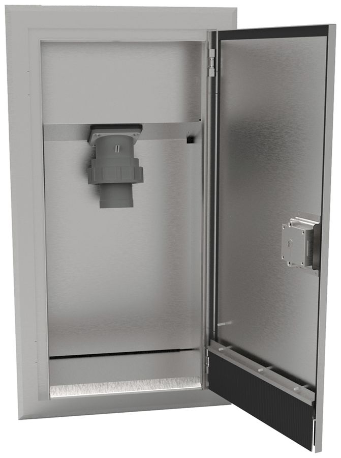 Alimentation de secours ENC Bals s.commutateur 63A 5P 50V 1h IP67 700×350×350mm