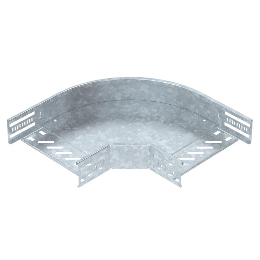 Coude BET RB 90° 60×200mm acier galvanisé à chaud