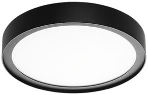 Luminaire apparent LED SG Disc 290 17W 1960lm 840 VAR Ø288mm noir