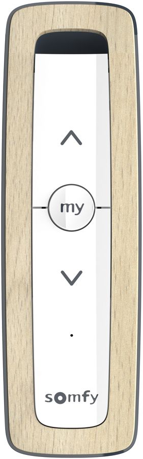 Télécommande RF Somfy SITUO 1 RTS Natural II, 1-canal, aspect bois
