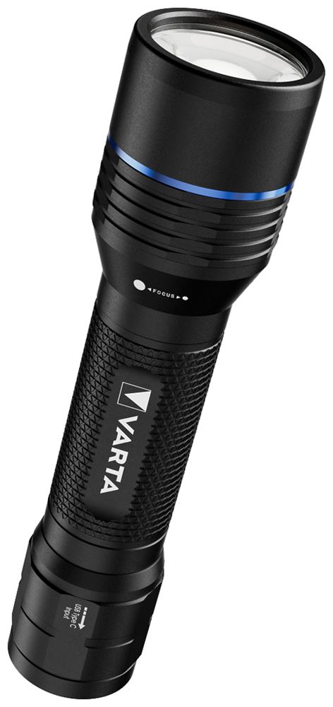 Lampe de poche LED VARTA Consumer Night Cutter Pro F30R 1500lm IP67 noir