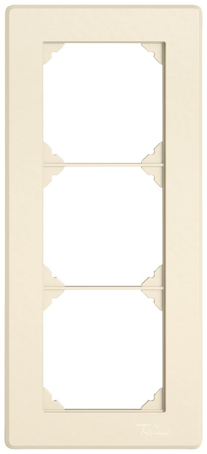 UP-Abdeckrahmen EDIZIO.liv SNAPFIX® 3×1/1×3 96×216mm cr