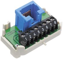 Intérieur 1×RJ45/u, 8P DSL R&M