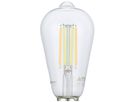 LED-Lampe Eglo CONNECT.Z E27 8W 2200…6500K ST64 klar weiss Bt/BLE DIM Ø64mm
