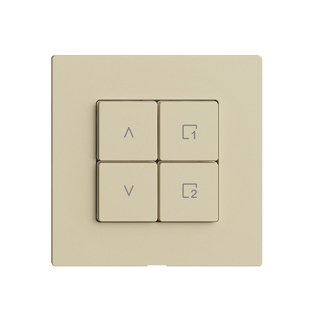 Storenschalter 1K/4T Szene Edue Wiser vanille