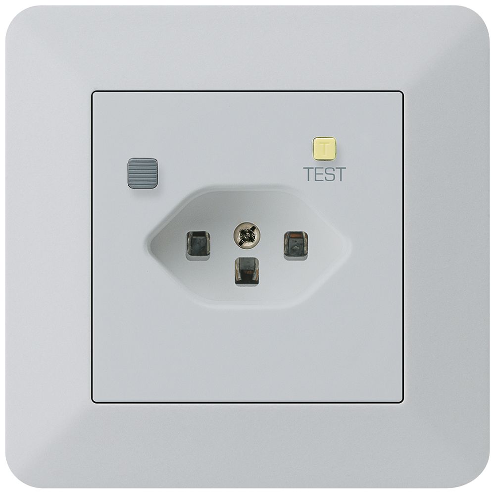 Prise ENC KTR T23 FI 30mA gris clair