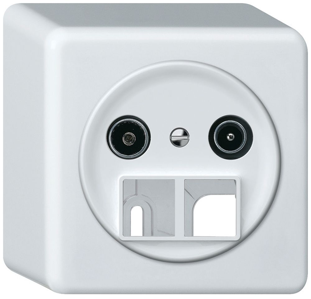 AP-Multimediadose TV-R origin Stichdose 4dB weiss