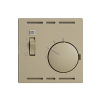 Termostato ambiente INC EDIZIOdue sand, con interrutore