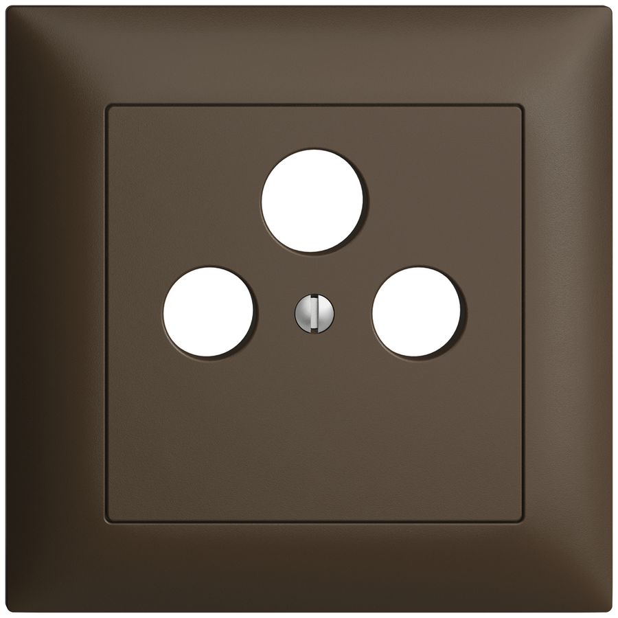 UP-Frontset EDIZIOdue coffee 88×88mm