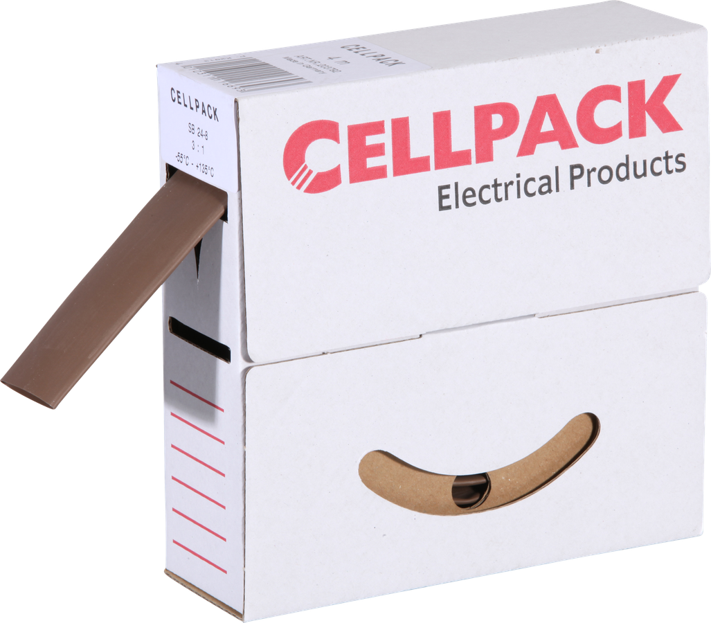 Guaina retrattile SB 18mm×7m marrone