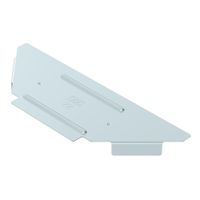 Deckel BET RAAD zu T-Abgang 100mm Stahl bandverzinkt