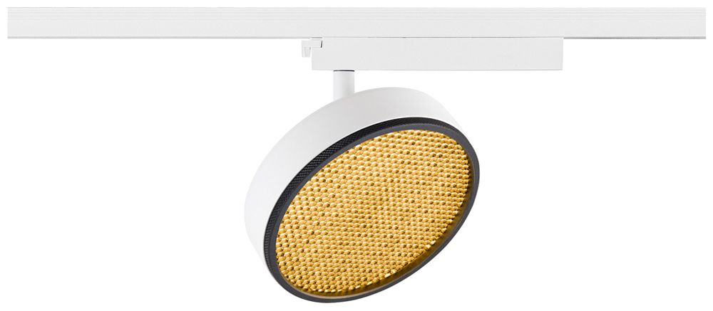 Spot LED SLV GRIP FLAT 16W 400lm 2700…3000K VAR AD1PH Ø140×200×123mm blanc