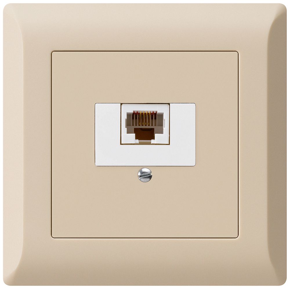 UP-Anschlussdose kallysto.line 1×RJ45u beige