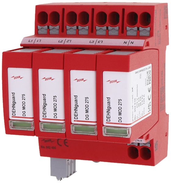 Parasurtension DEHN/elvatec guard MP TNS 275 FM type 2+3/classe II+III