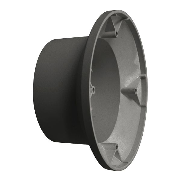 Boîtier AP EDIZIOdue noir pour détecteur de présence rond