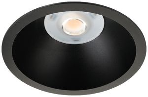 LED-Downlight SG Rax Soft 200 22W 2290lm 830 IP20/44 63° DALI Ø216mm schwarz