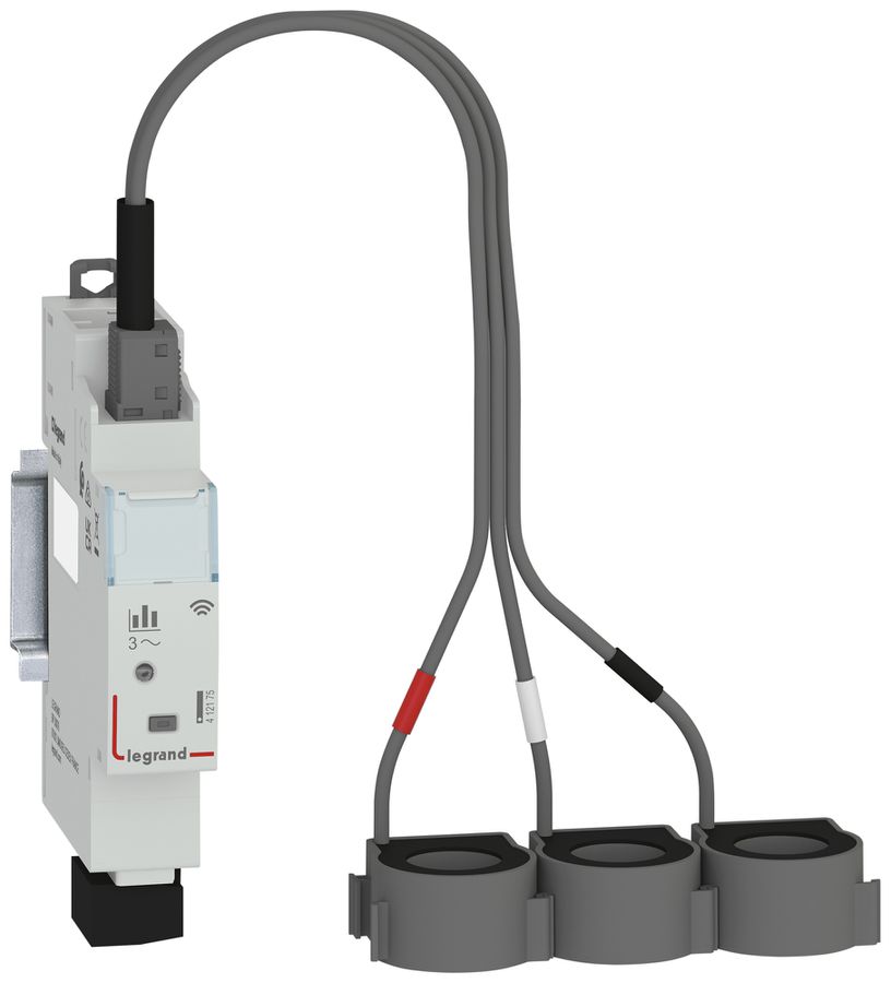 Compteur d'énergie Legrand CX3 with Netatmo radio bidirectionnelle direct