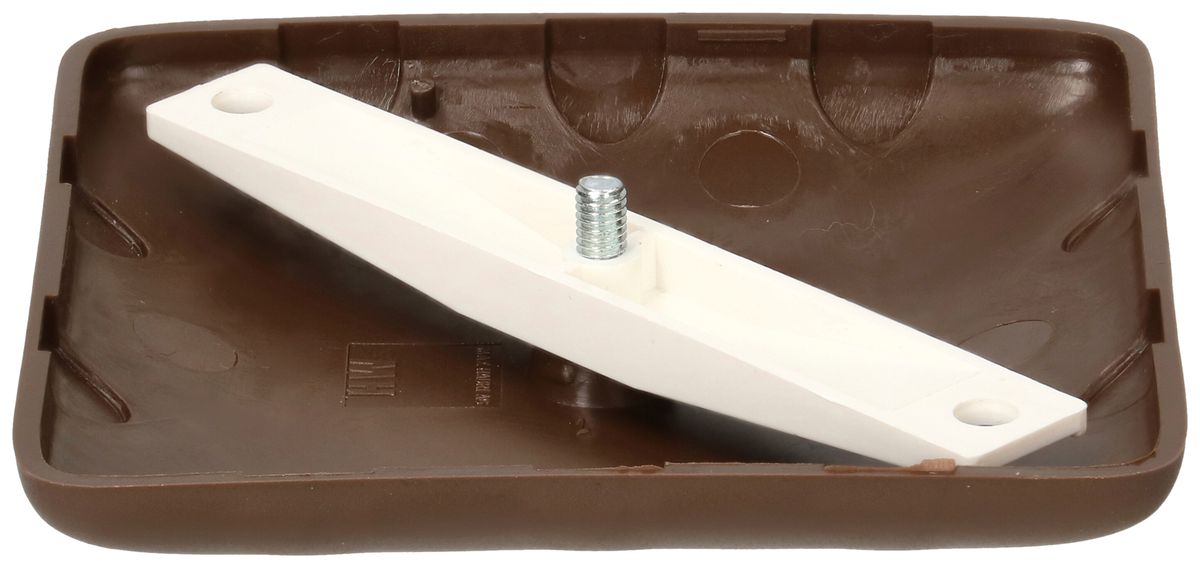 Deckenrosette MH BUILD 86×86×13mm braun IP20